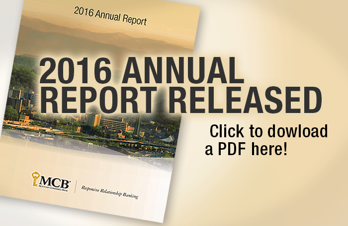 mcb annual report 2016